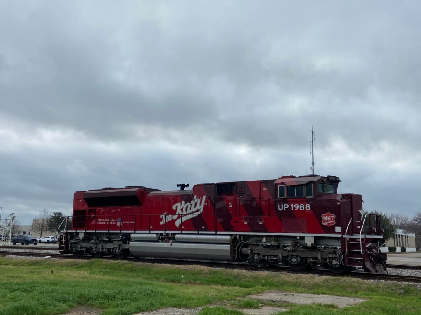 For the Jan. 14 celebration of the Katy Depot’s 125th anniversary, Union Pacific Railroad sent the famous M-K-T heritage locomotive to the festivities.